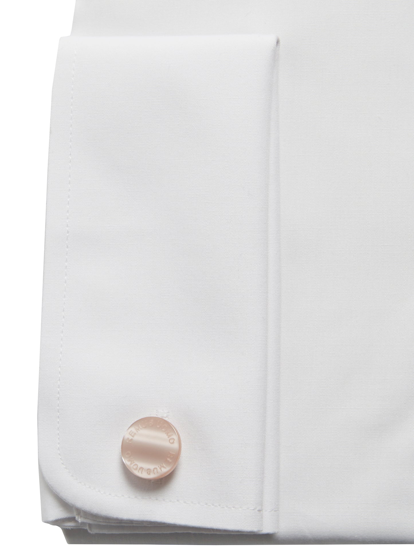 Remus Uomo Seville Parker Double Cuff Shirt - White