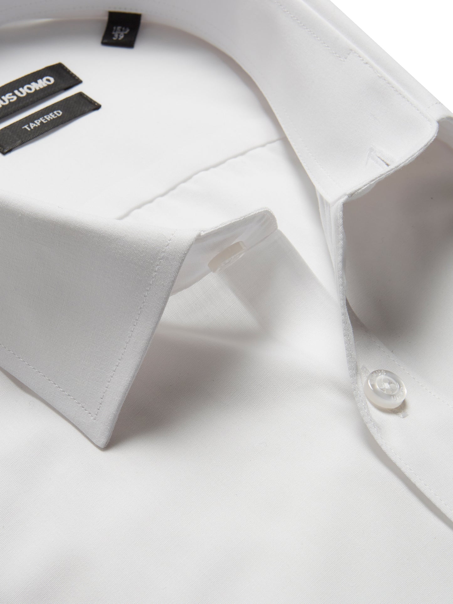 Remus Uomo Seville Parker Double Cuff Shirt - White