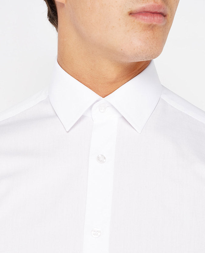 Remus Uomo Seville Parker Tapered Fit Shirt - White