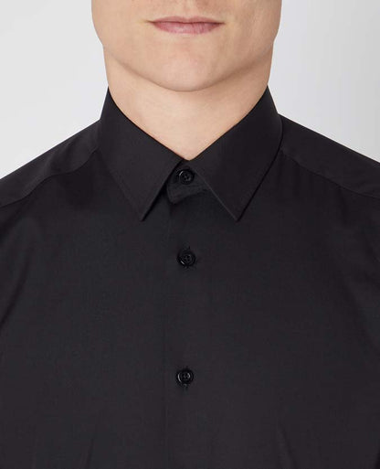 Remus Uomo Ashton Slim Shirt - Black