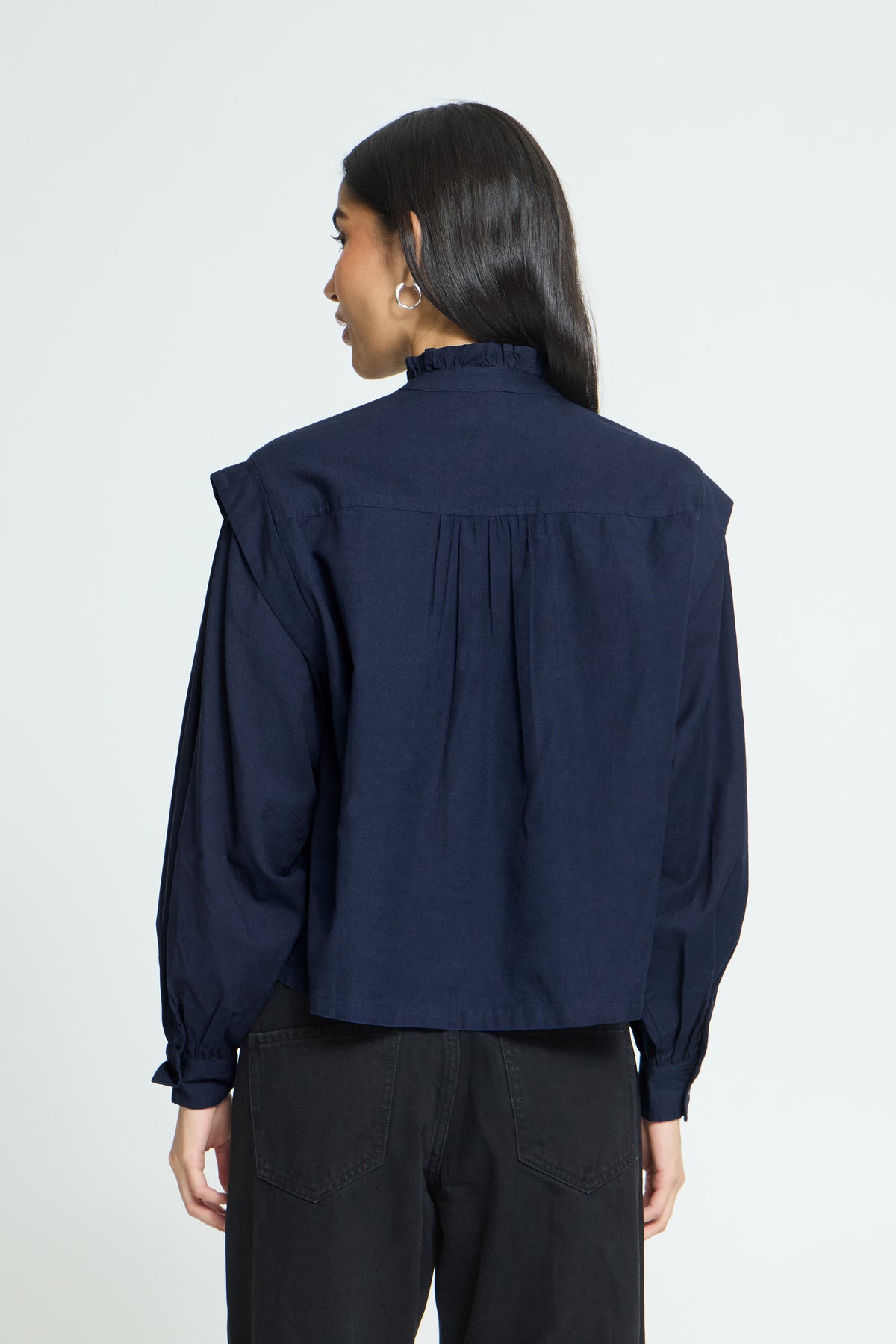 ICHI IHginola Shirt - Maritime Blue