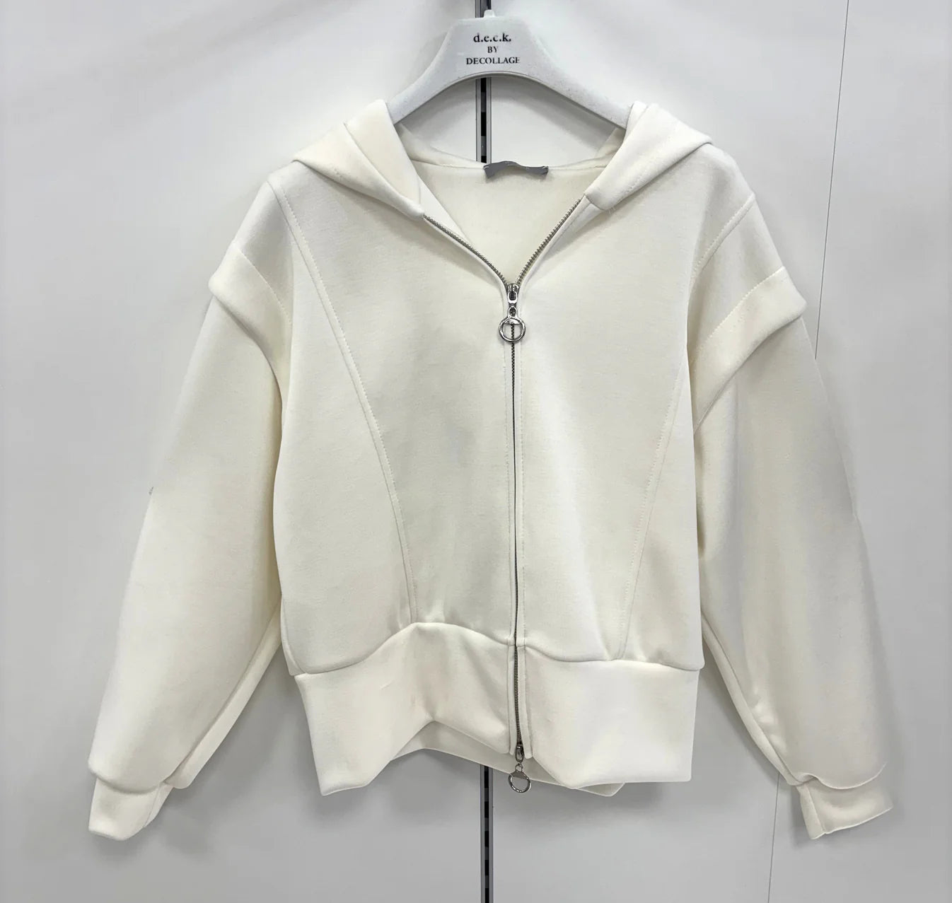 Deck Triple Soft Hoody - White
