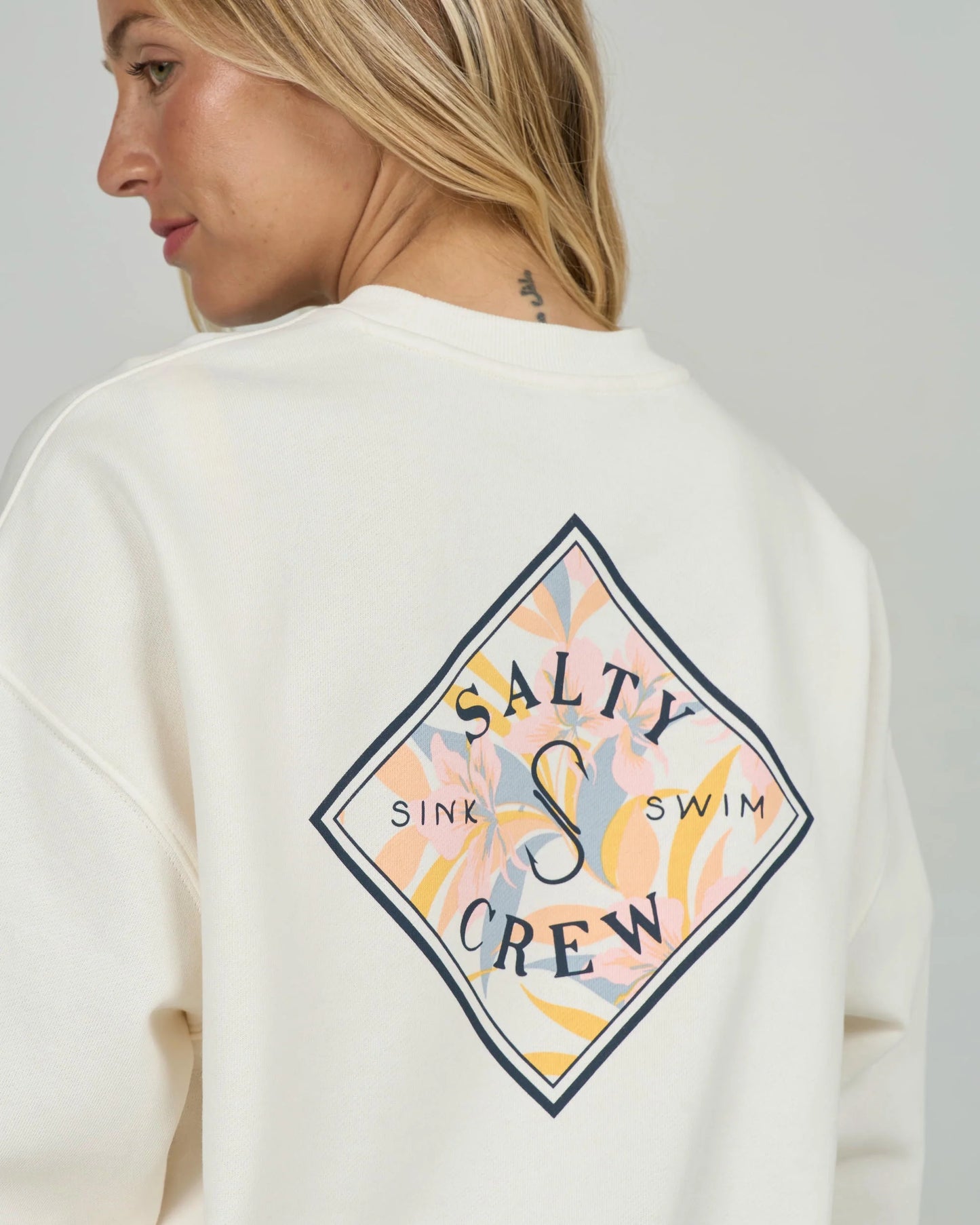 Salty Crew Tippet Crew - Off White
