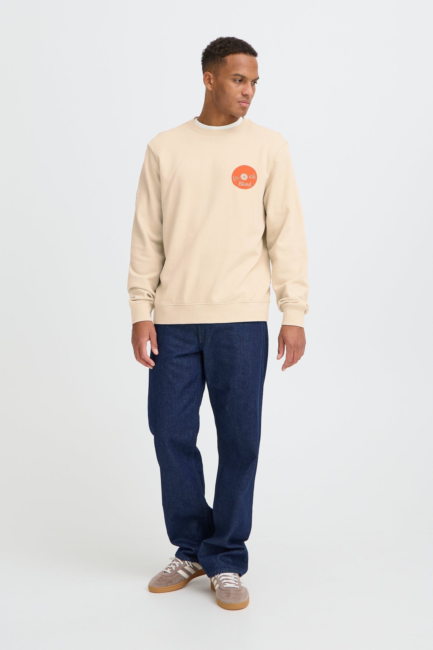 Blend Bhsun After Sweatshirt - Beige