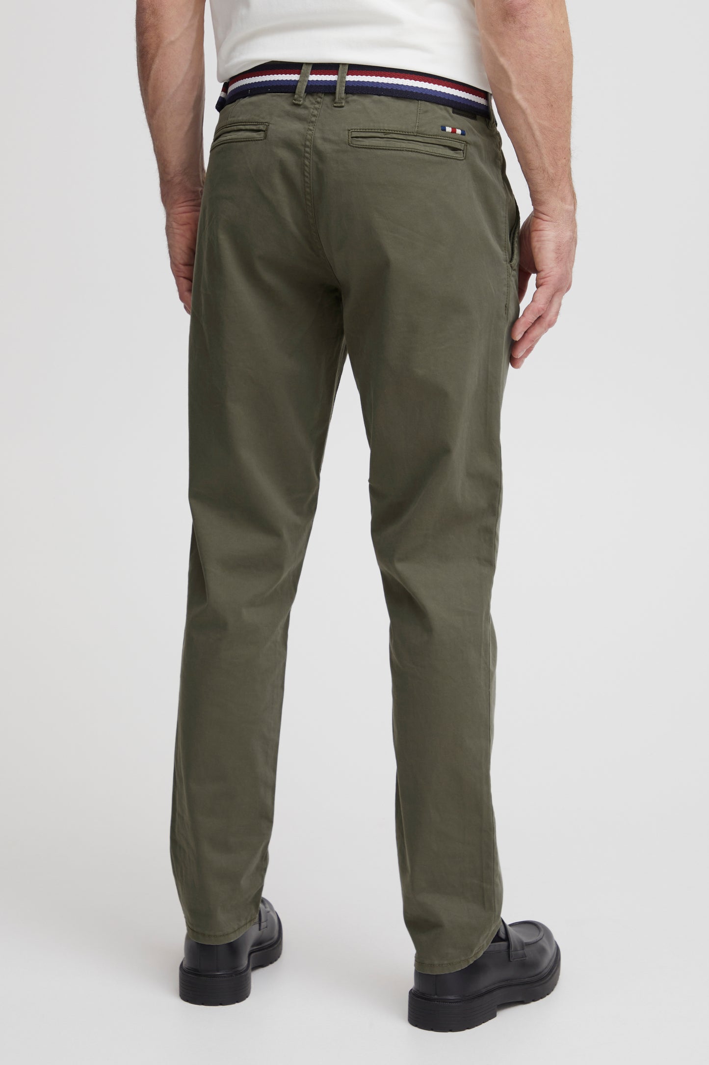 FQ1924 Charls Casual Chinos - Dusty Olive