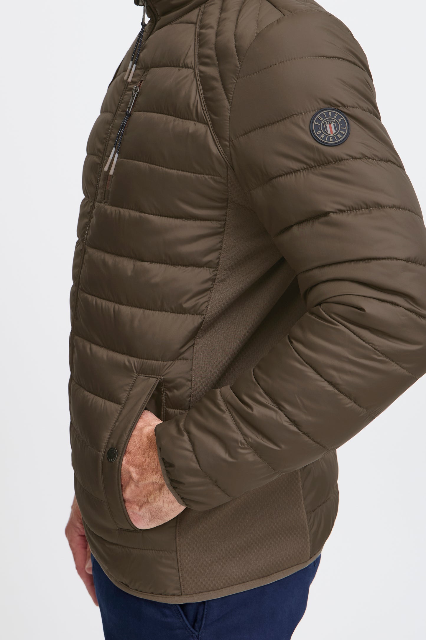 FQ1924 Jacob Quilted Jacket - Major Brown