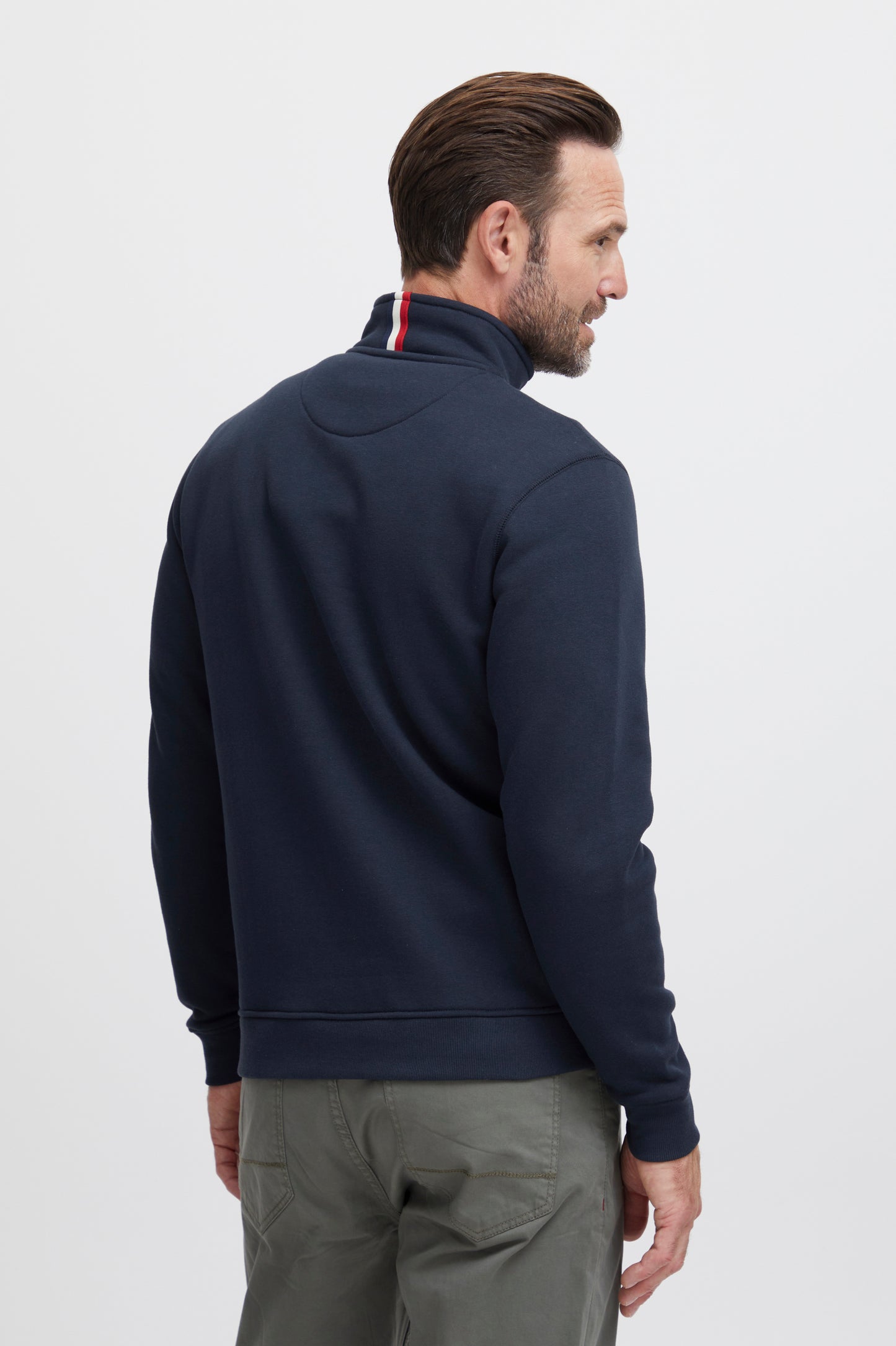 FQ1924 William Half Zip Sweater - Salute