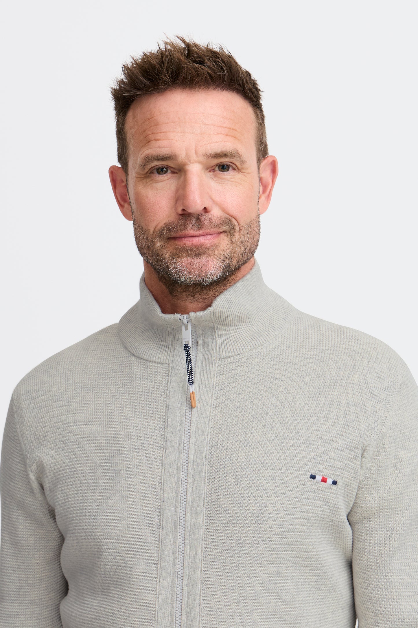 FQ1924 Killian Cardigan - Stone