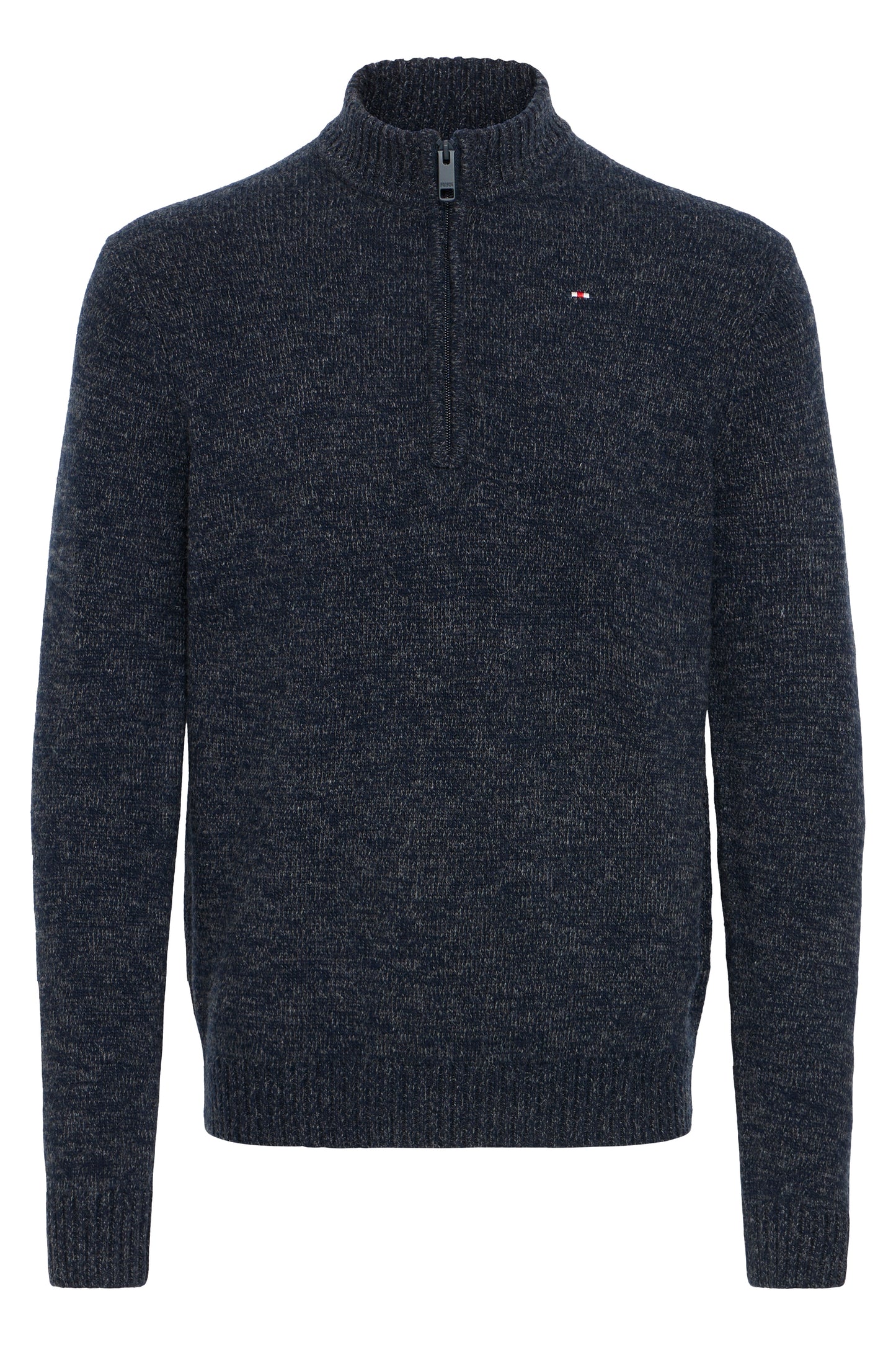 FQ1924 Colwood Knit Half Zip- Salute Navy Melange