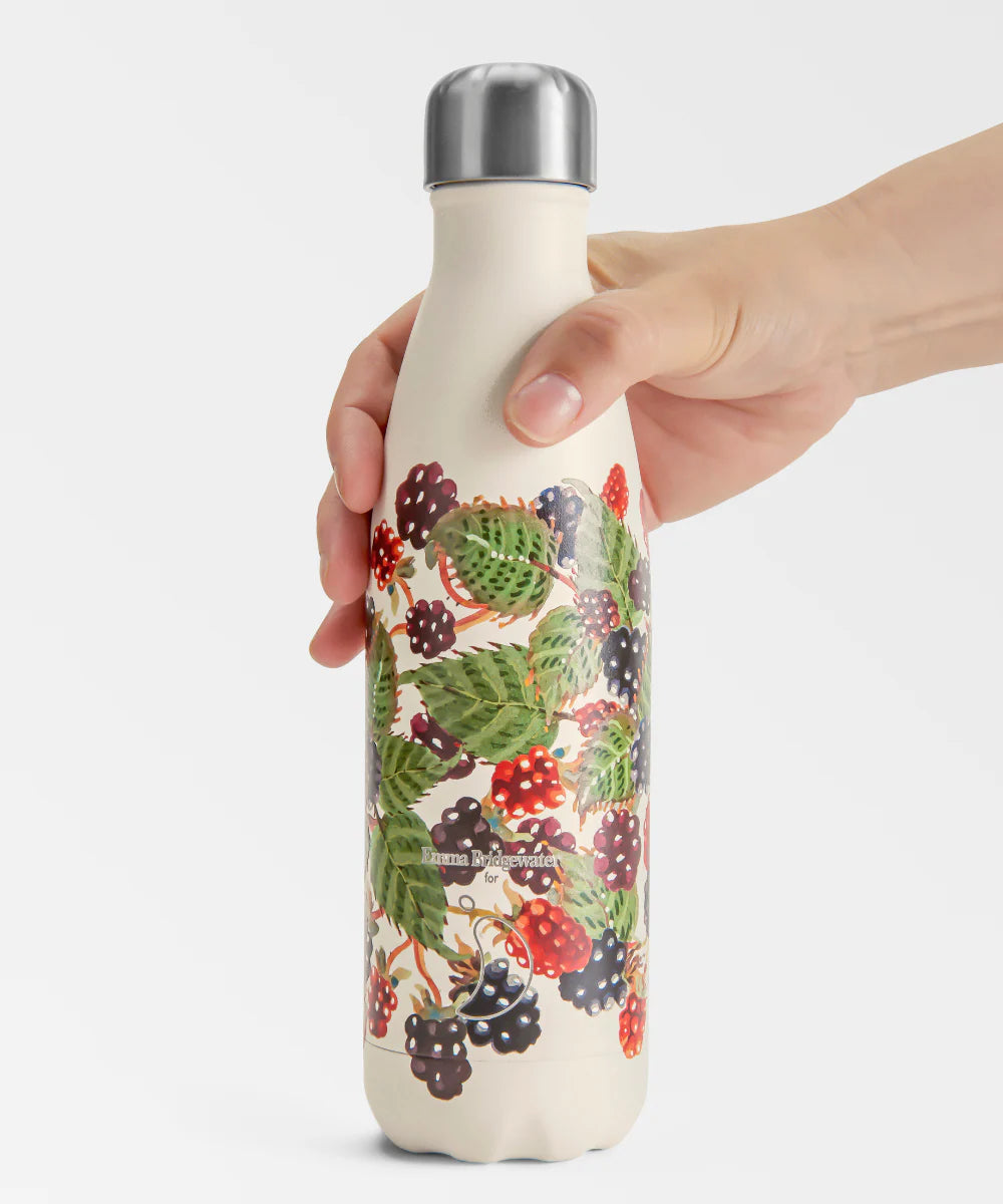 Chilly's 500ML Bottle Emma Bridgewater Collection - Blackberry