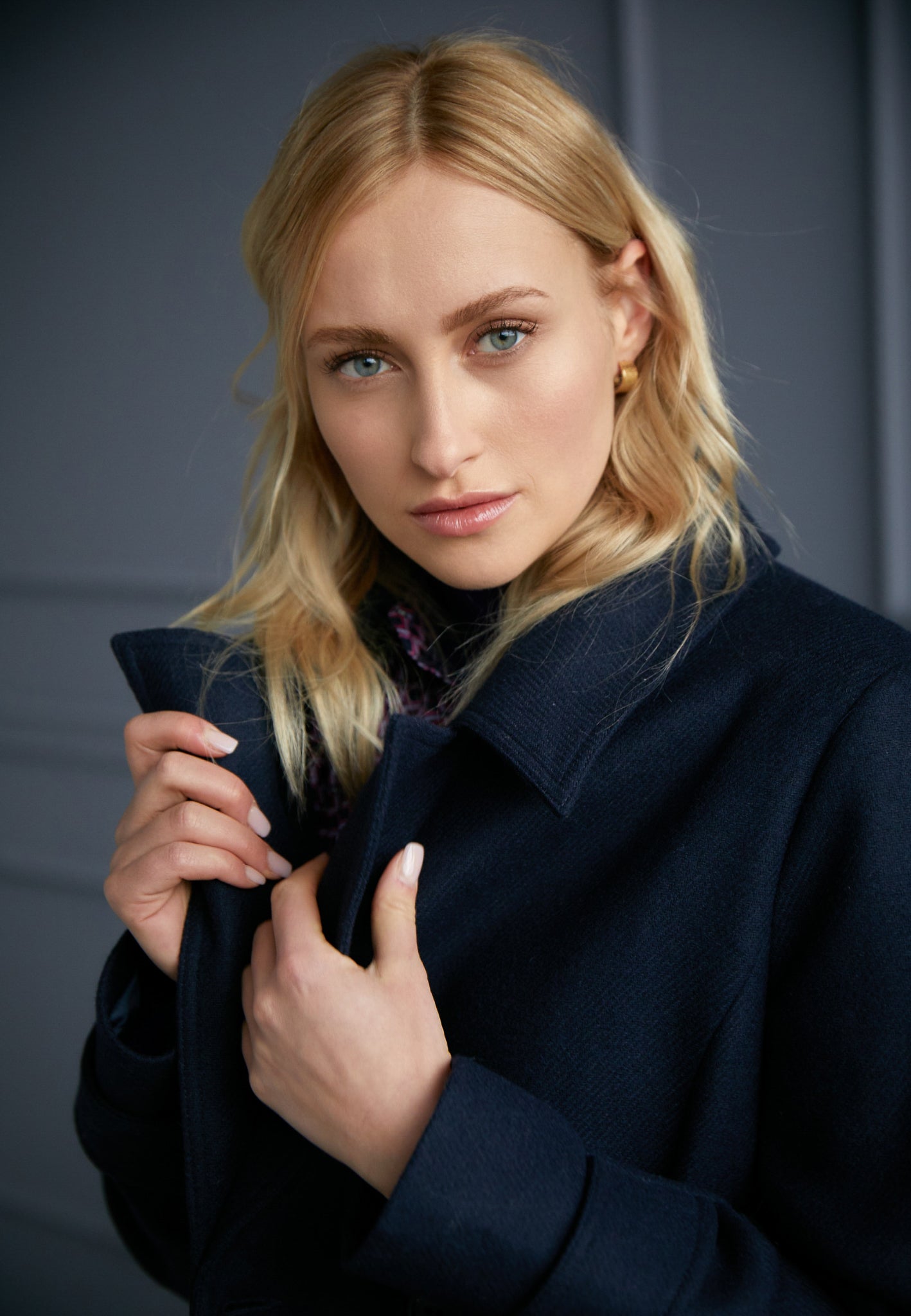 Fynch Hatton Caban Jacket - Navy