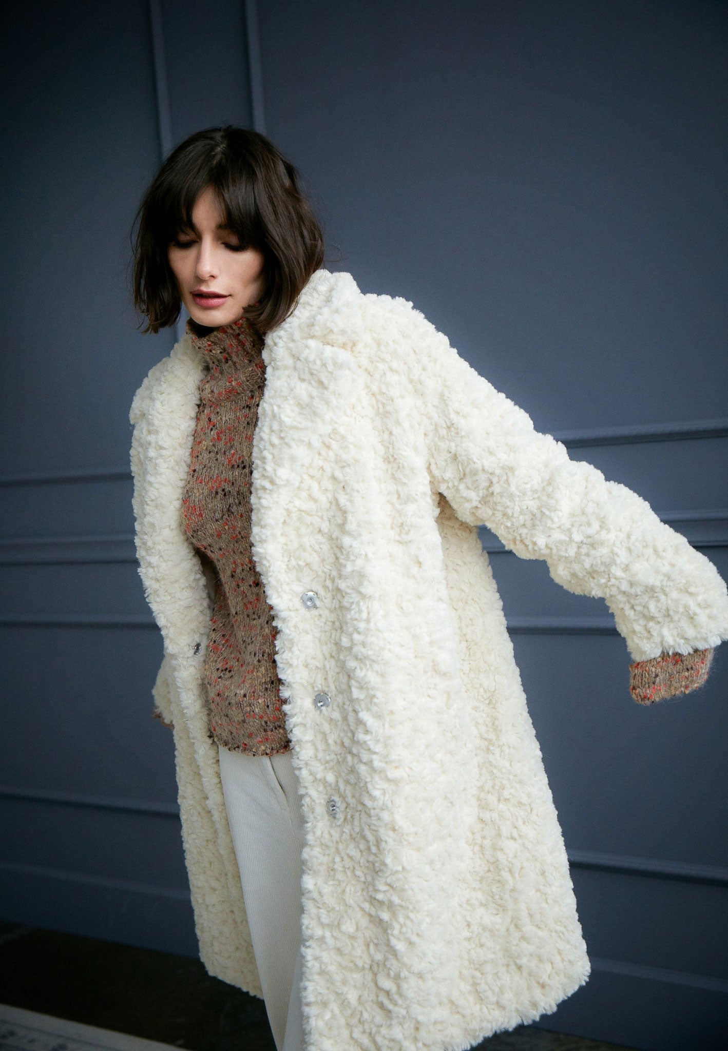 Fynch Hatton Oversized Teddy Coat