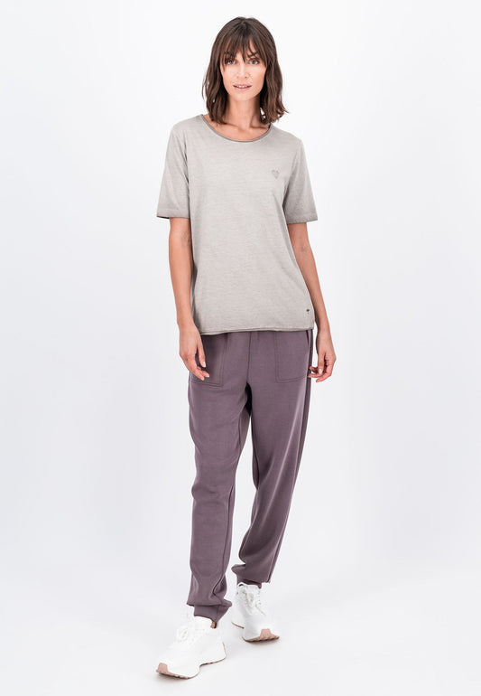 Fynch Hatton Garment Dye Tee - Taupe