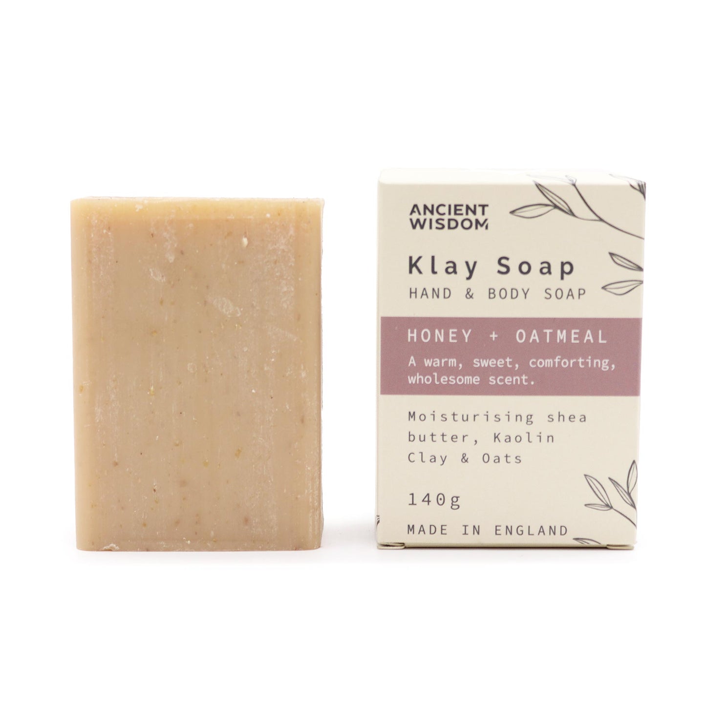 Ancient Wisdom Klay Soap - Honey Oatmeal