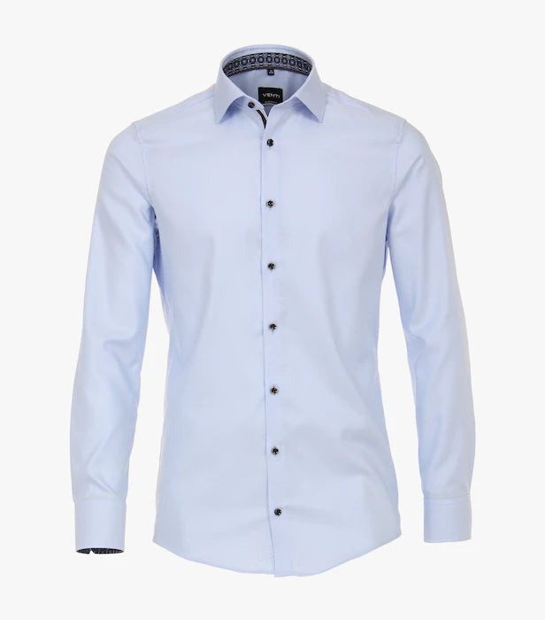 Venti Classic Shirt Modern Fit - Blue