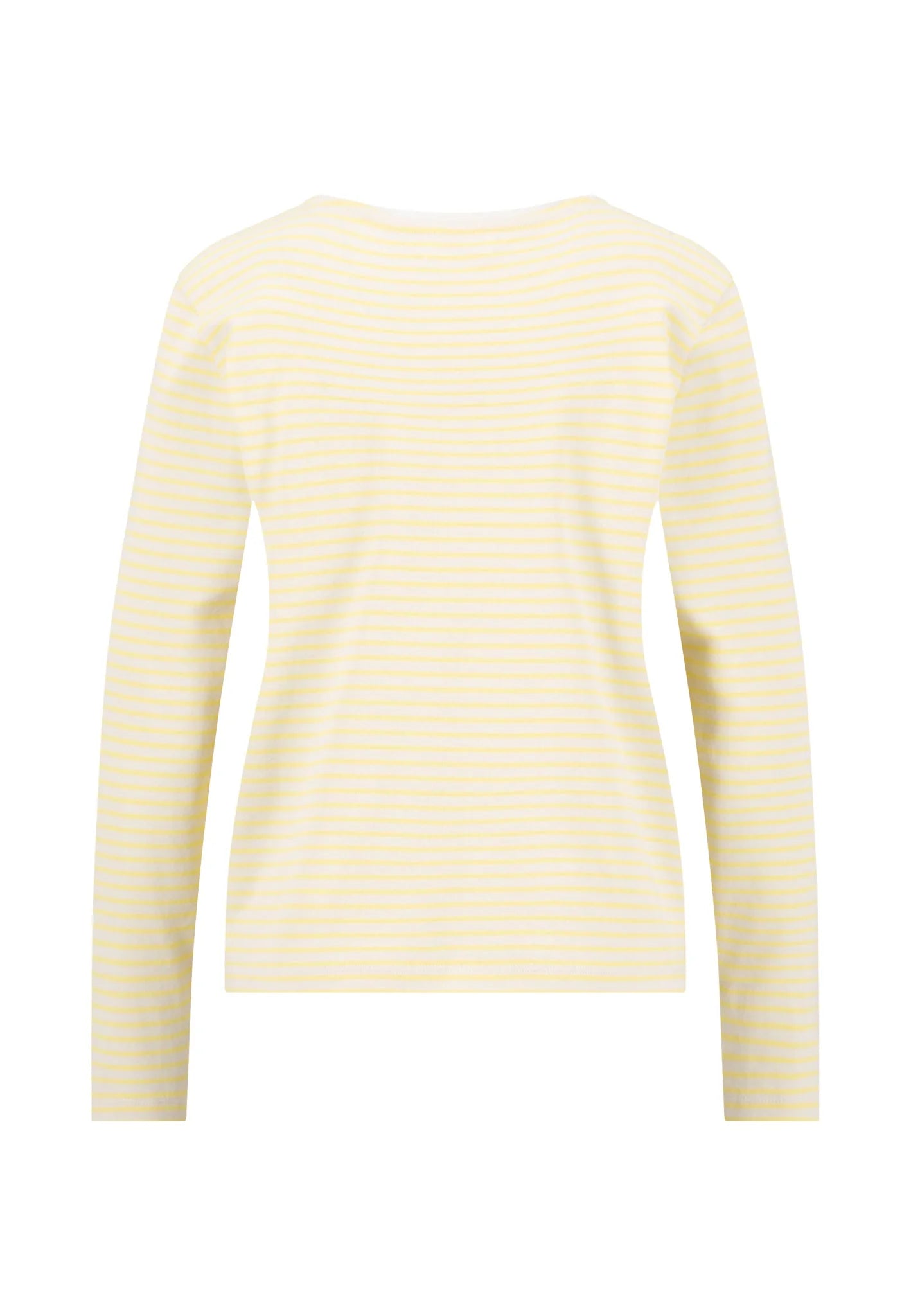 Fynch Hatton Long Sleeve Stripe Top - Sunbeam Yellow