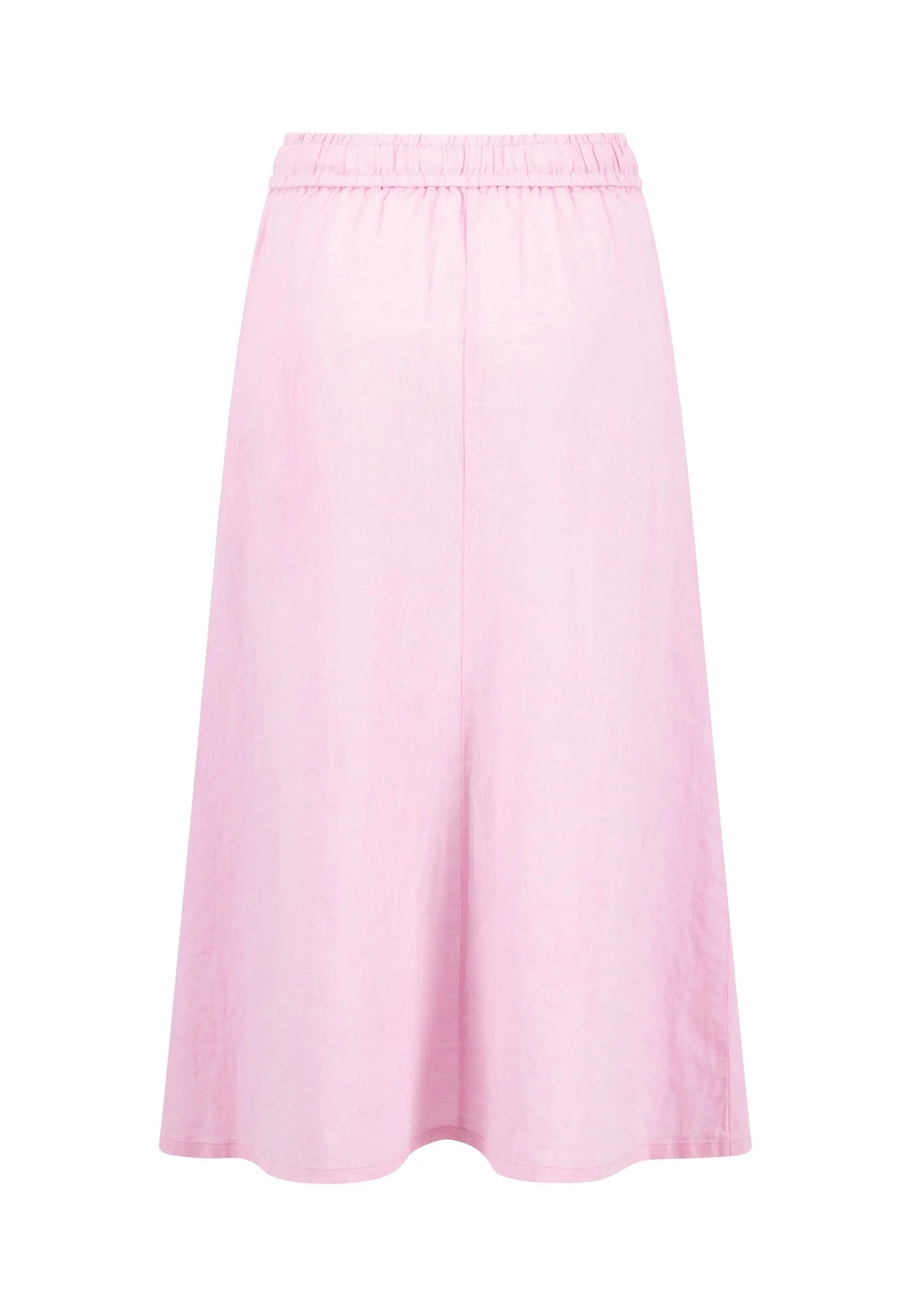 Fynch Hatton Long Linen Skirt - Sorbet Rose