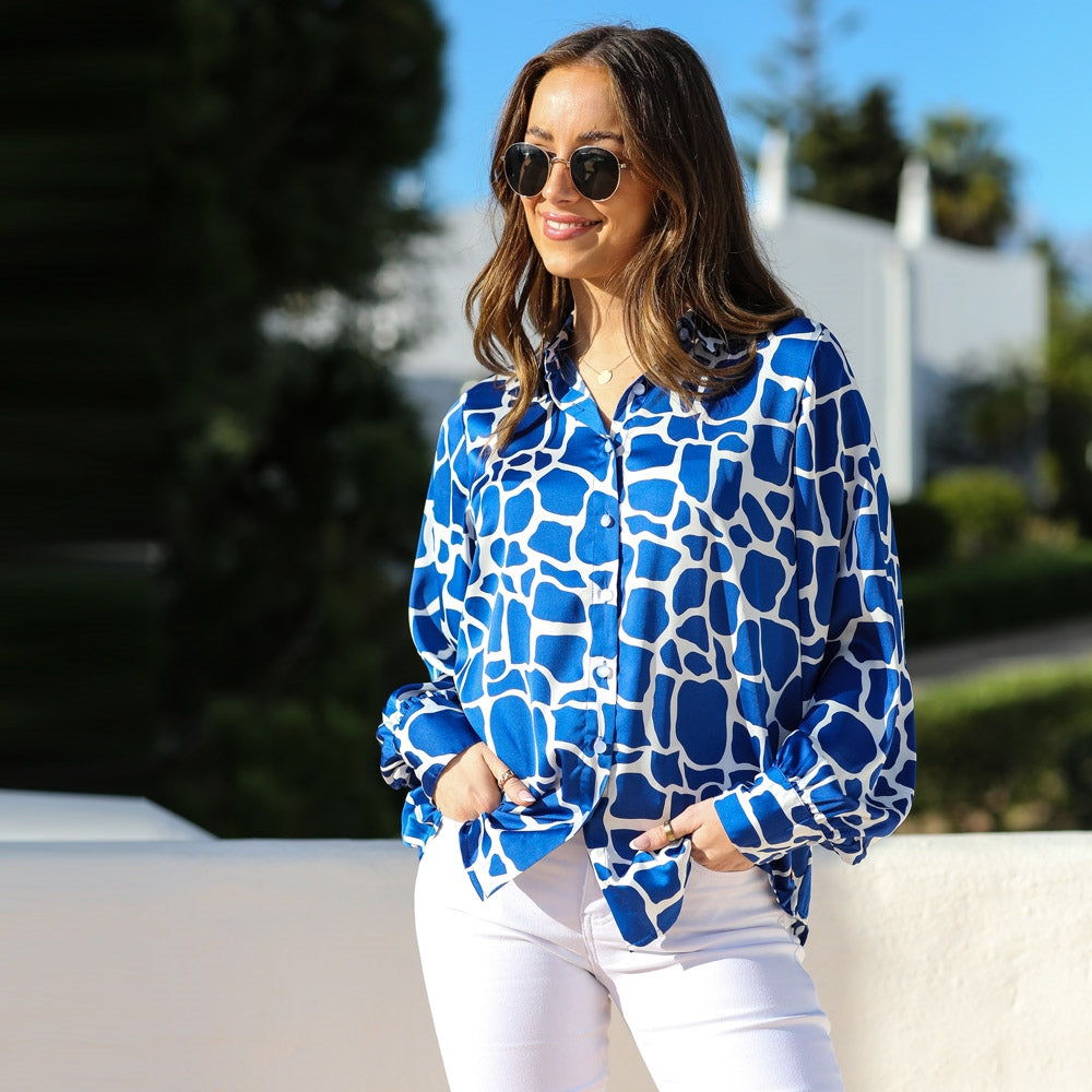 Rant & Rave Gwen Shirt - Blue