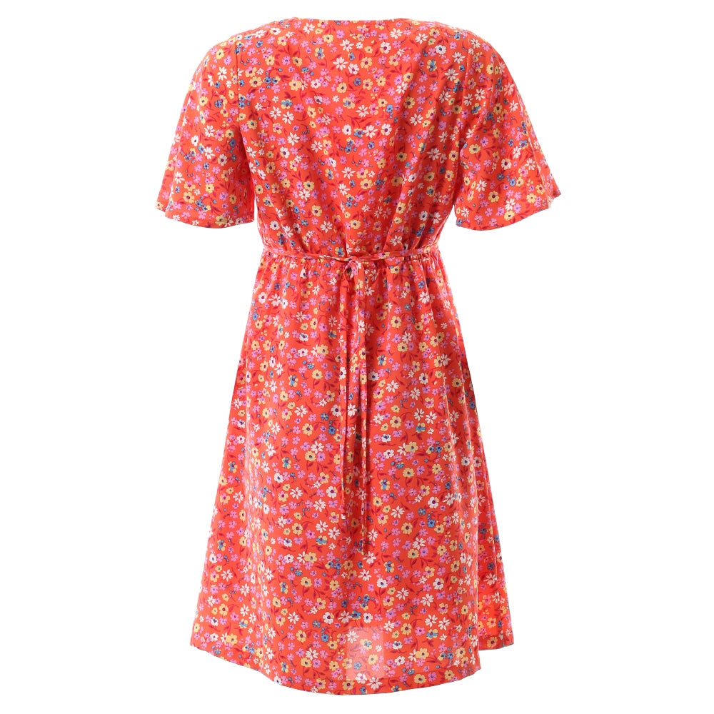 Rant & Rave Ava Floral Dress - Coral