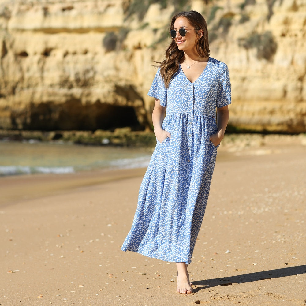 Rant & Rave Brook Dress - Blue