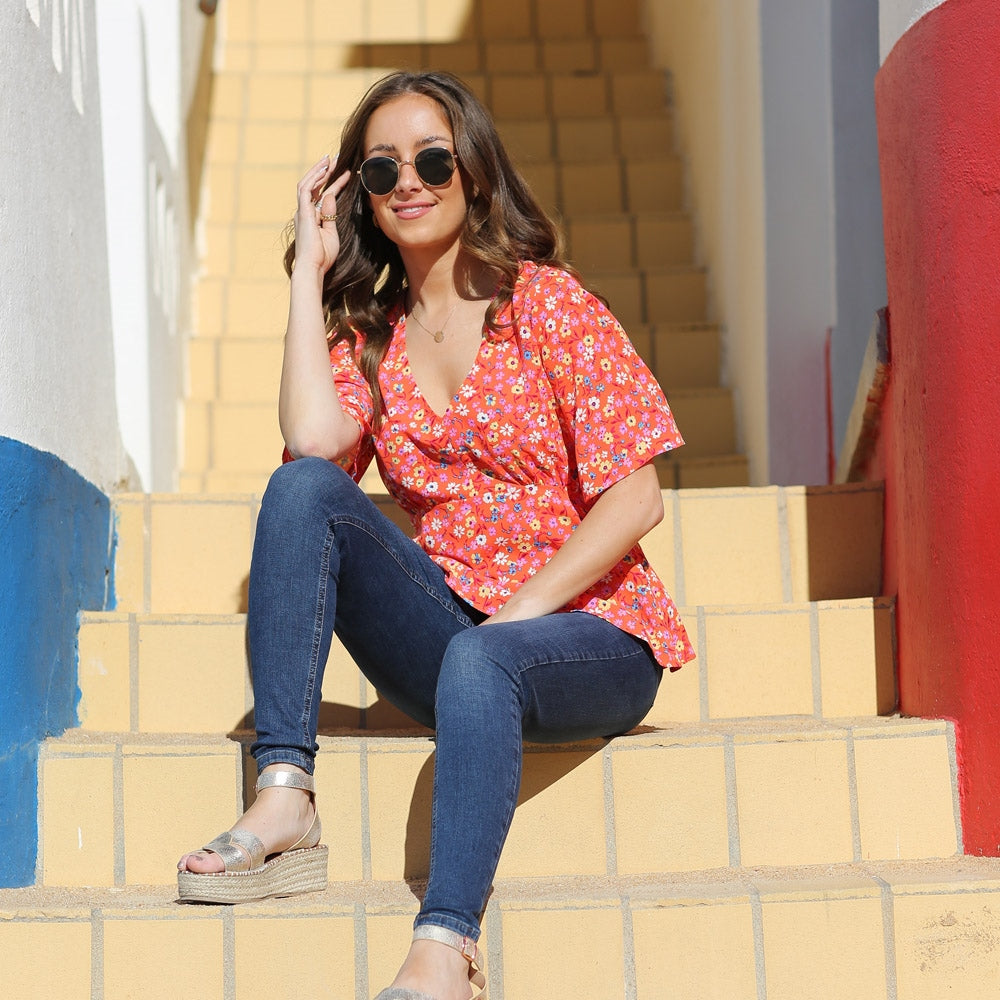 Rant & Rave Ivy Top - Orange