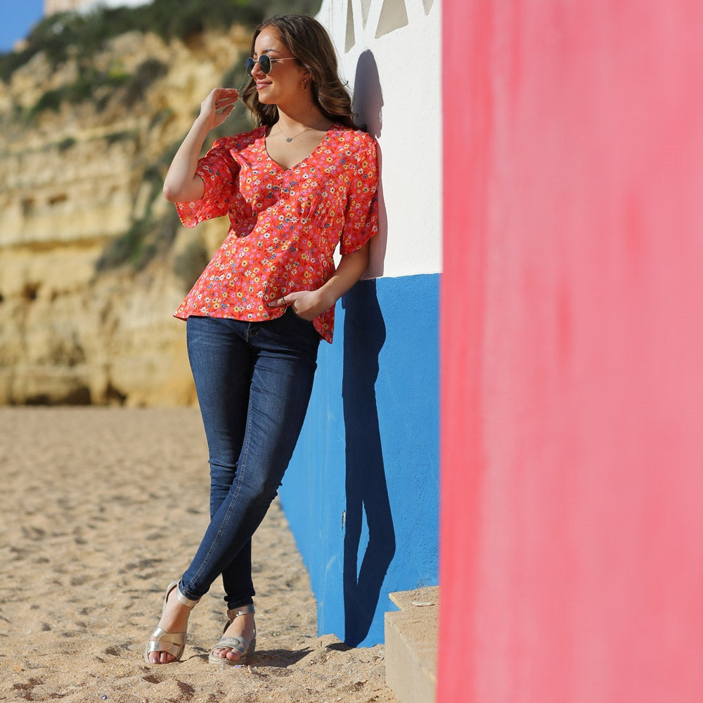 Rant & Rave Ivy Top - Orange