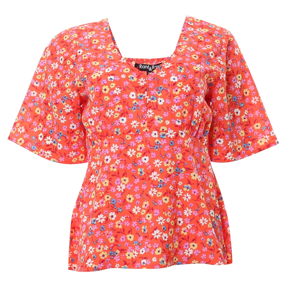Rant & Rave Ivy Top - Orange
