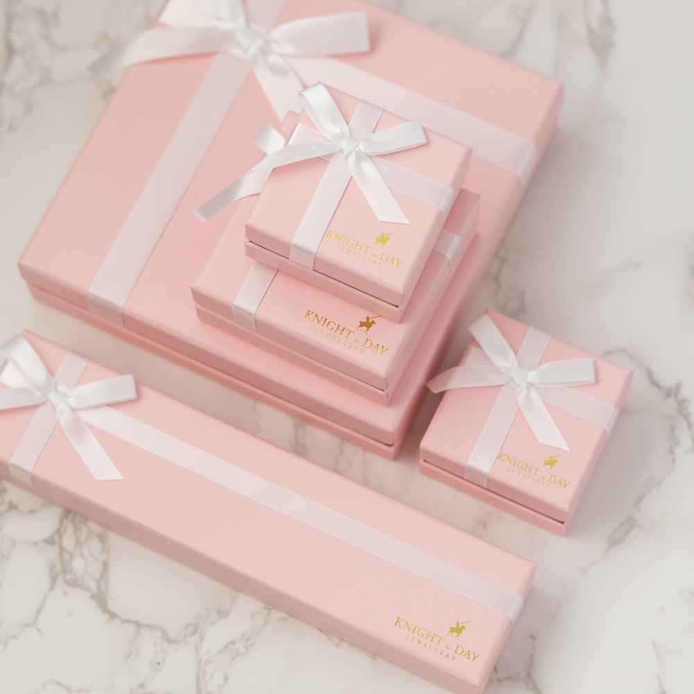 Knight & Day The Pink Box Gold Angel