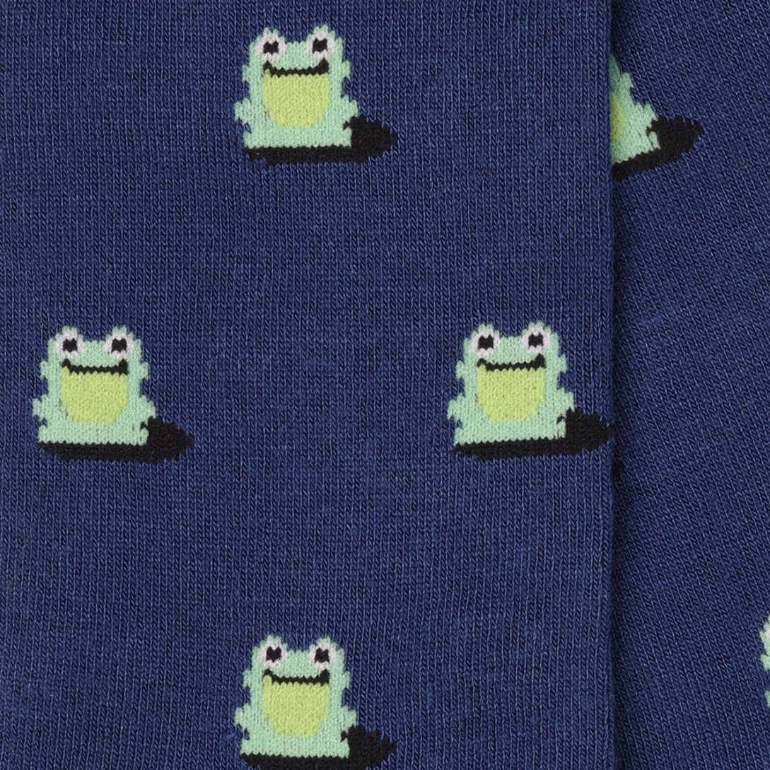 Swole Panda Bamboo Socks - Frog