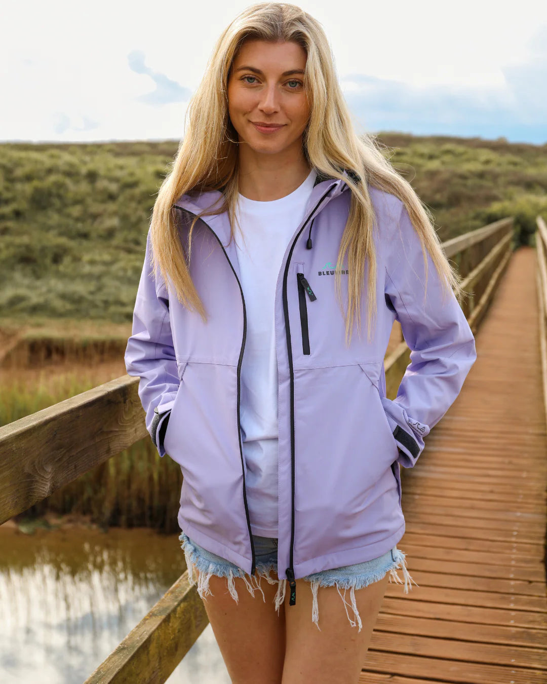 Bleubird Arpette Waterproof Jacket - Lavender
