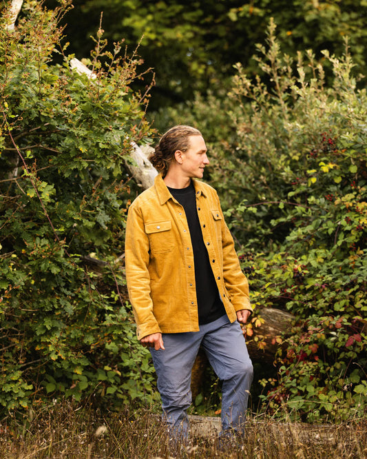 Bleubird Rambler Overshirt Cord - Mustard