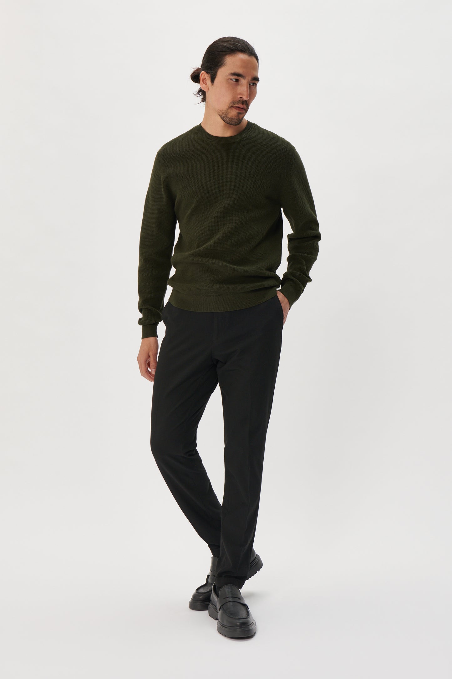 Matinique Lagoon Pullover - Dark Forest