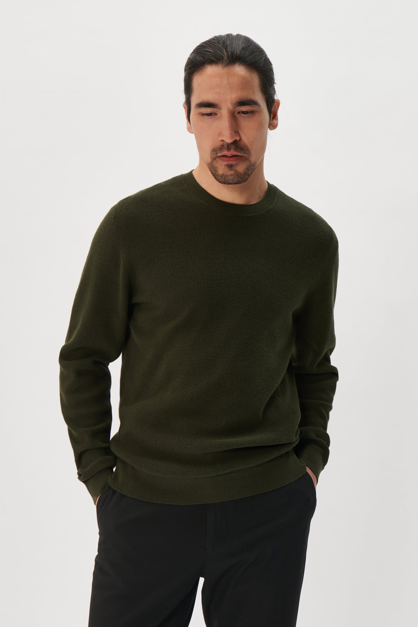 Matinique Lagoon Pullover - Dark Forest
