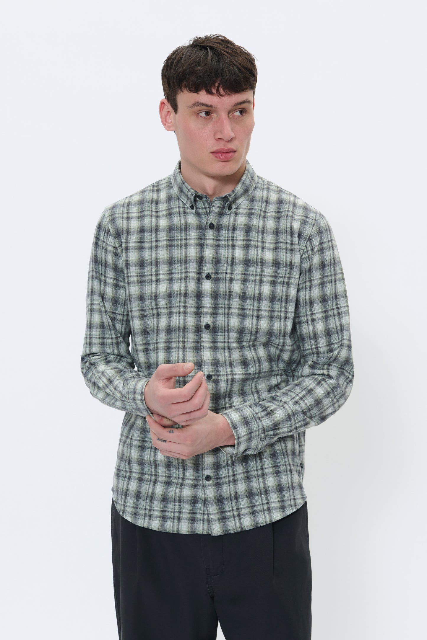 Matinique Trostol Shirt - Olive Night