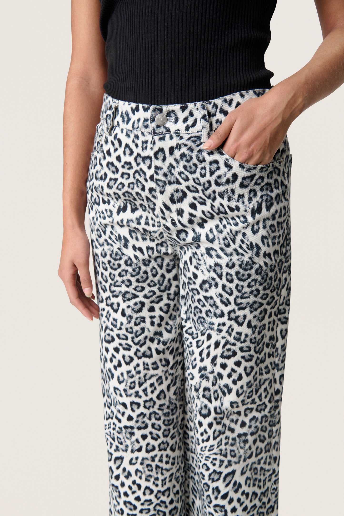 Soaked Sandja Vanesa Pant - Leopard