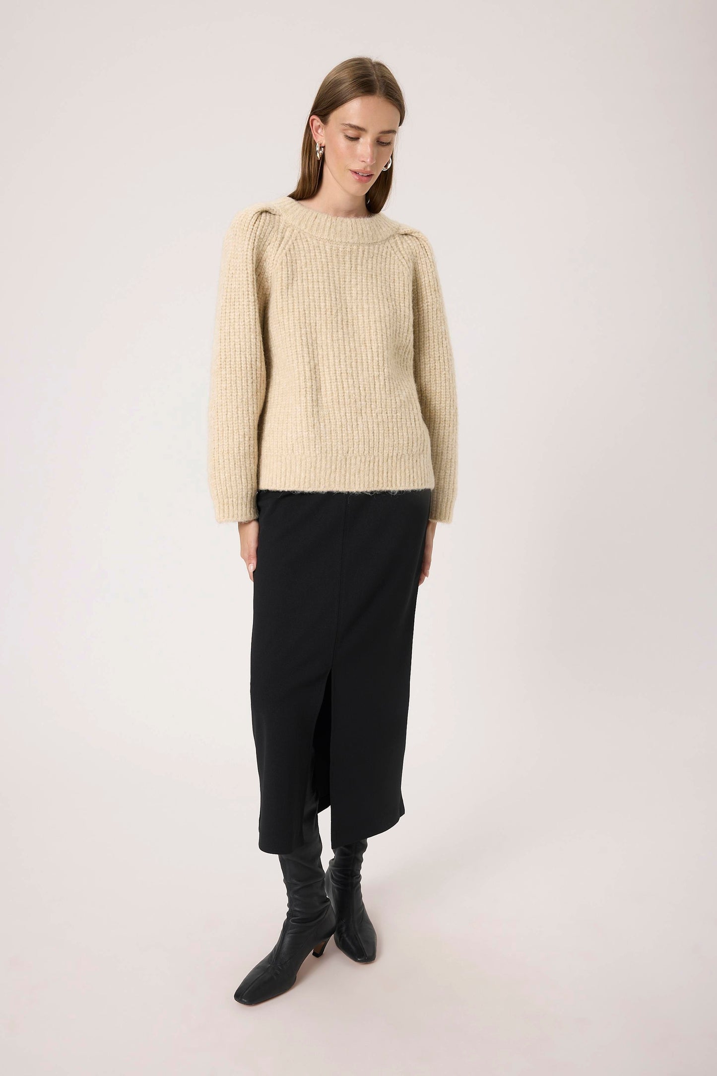 Soaked Pleoni Pullover - Doeskin