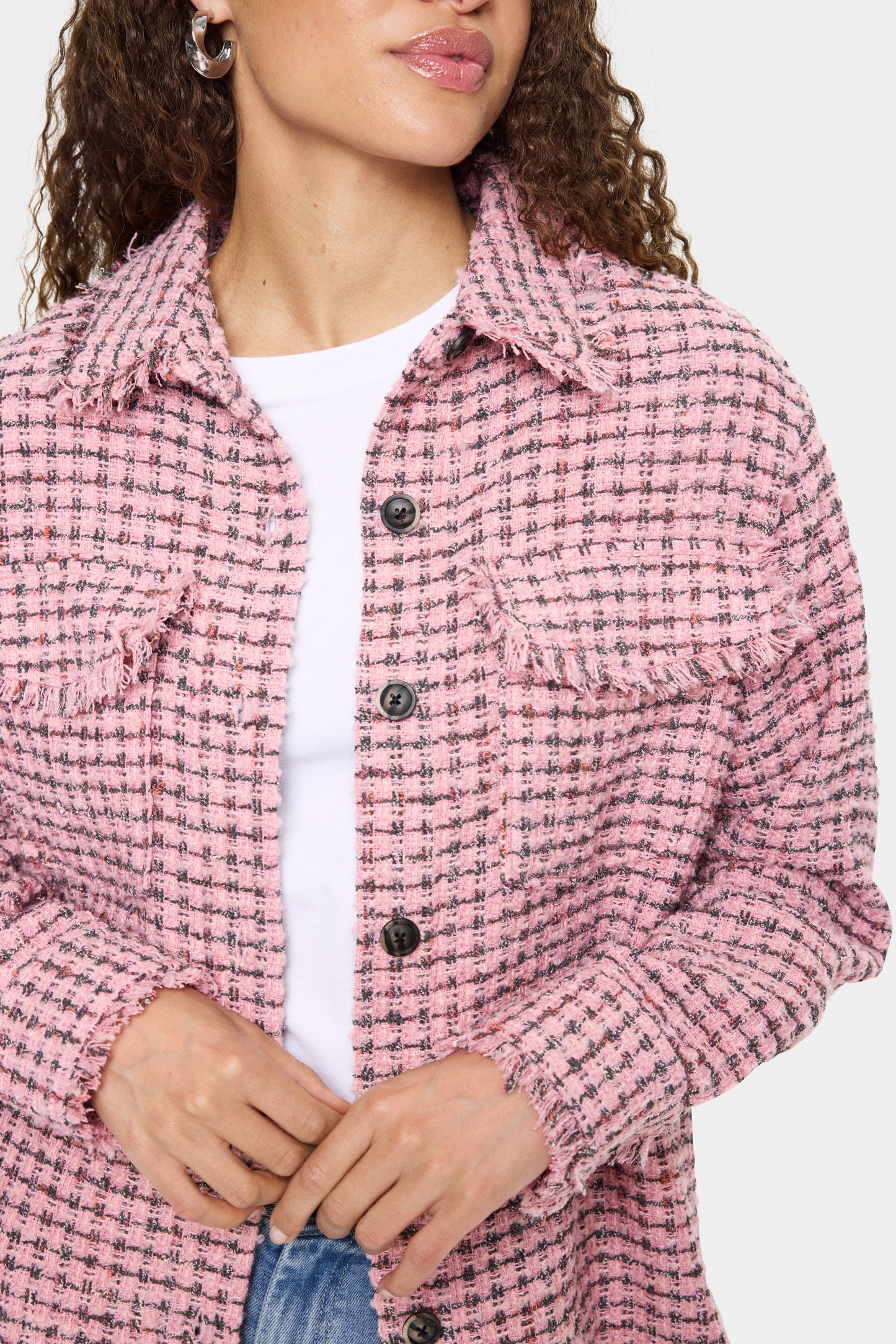 Saint Tropez Marylou Over Shirt - Pink