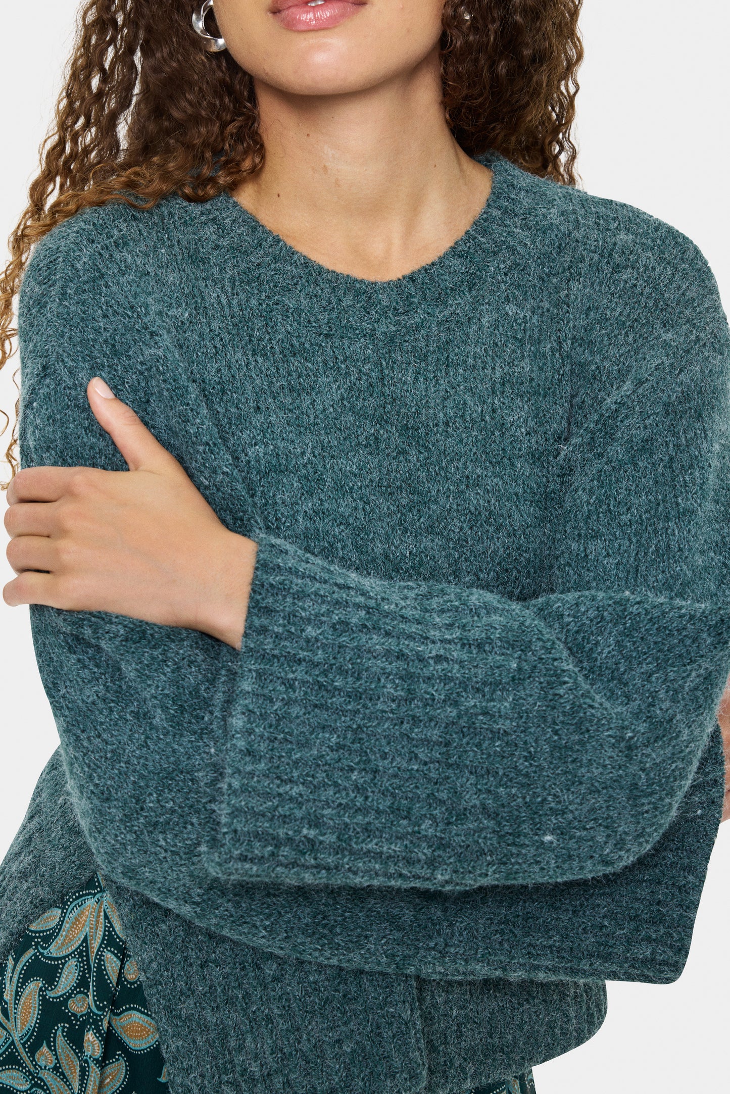 Saint Tropez Mallory Pullover - Green