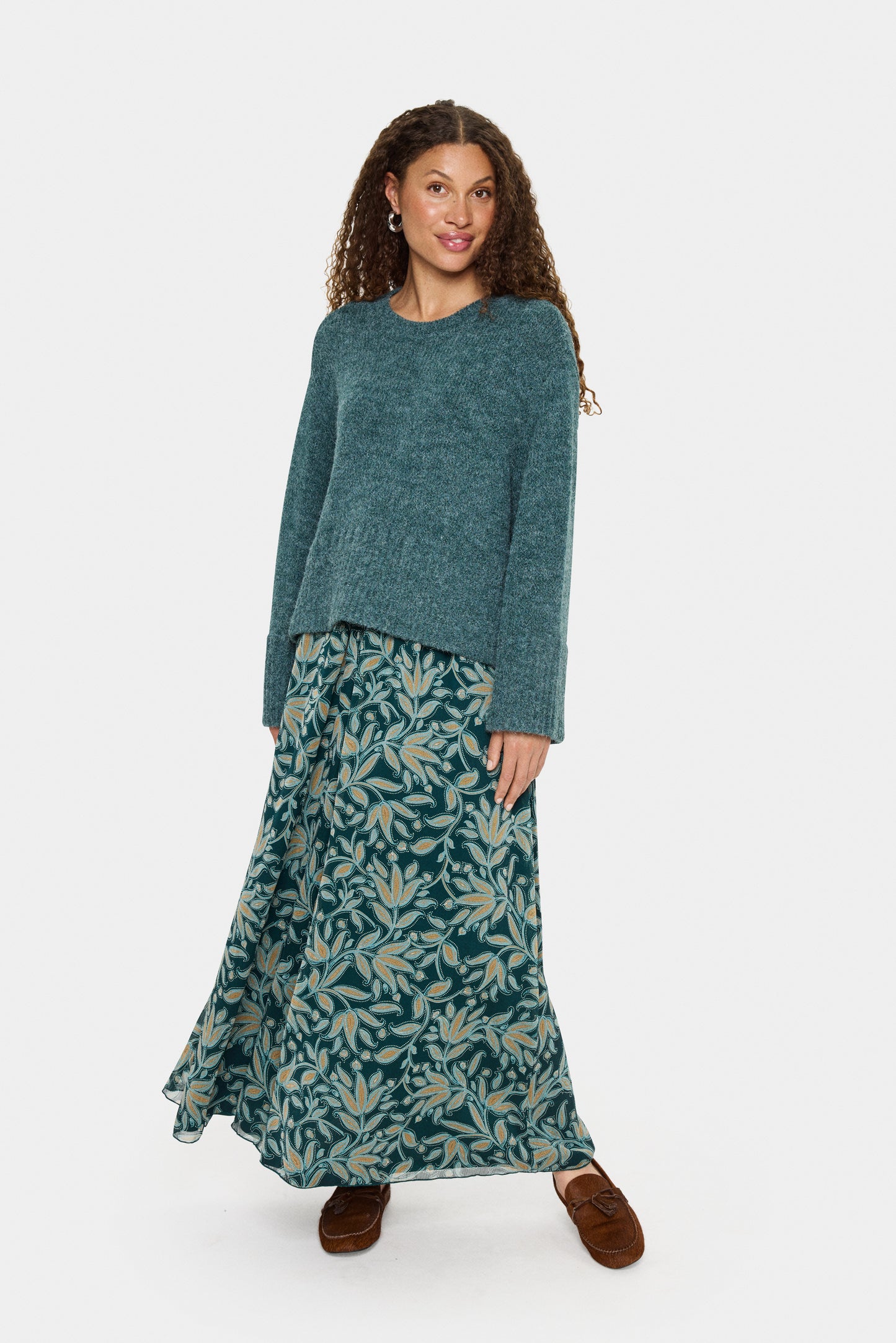 Saint Tropez Mallory Pullover - Green