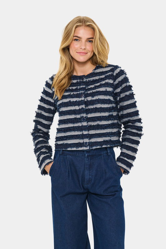 Saint Tropez Macey Jacket - Pageant Blue