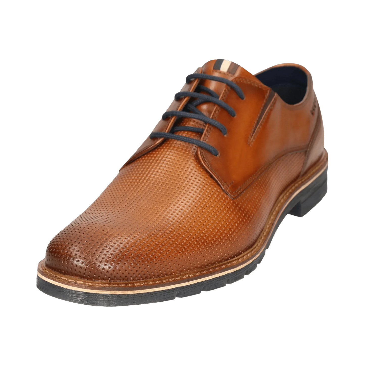 Bugatti Leather Business Shoe - Cognac