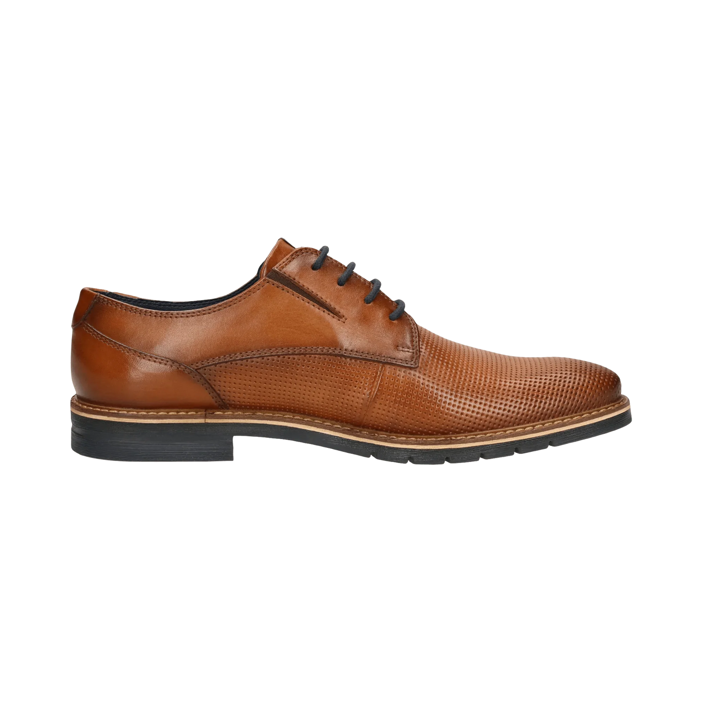 Bugatti Leather Business Shoe - Cognac
