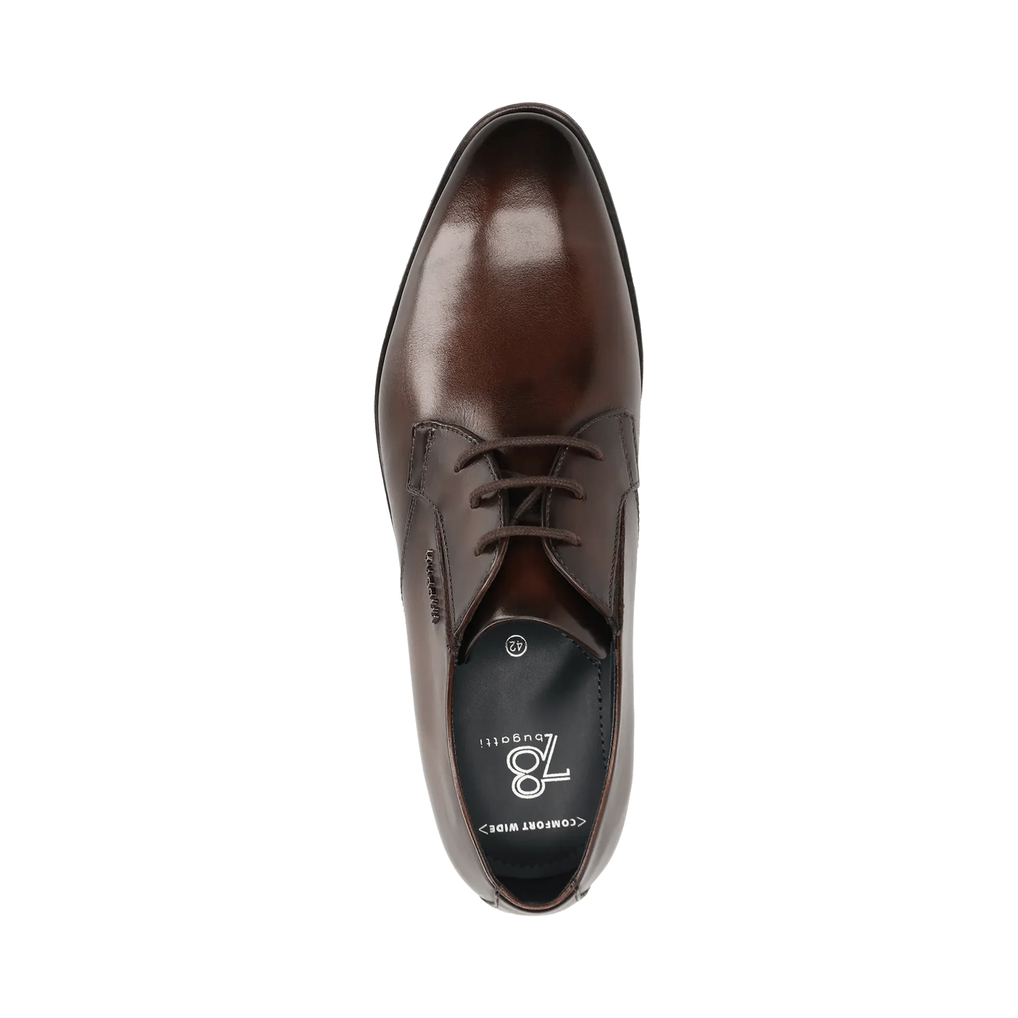 Bugatti Comfort Fit Shoe - Dark Brown