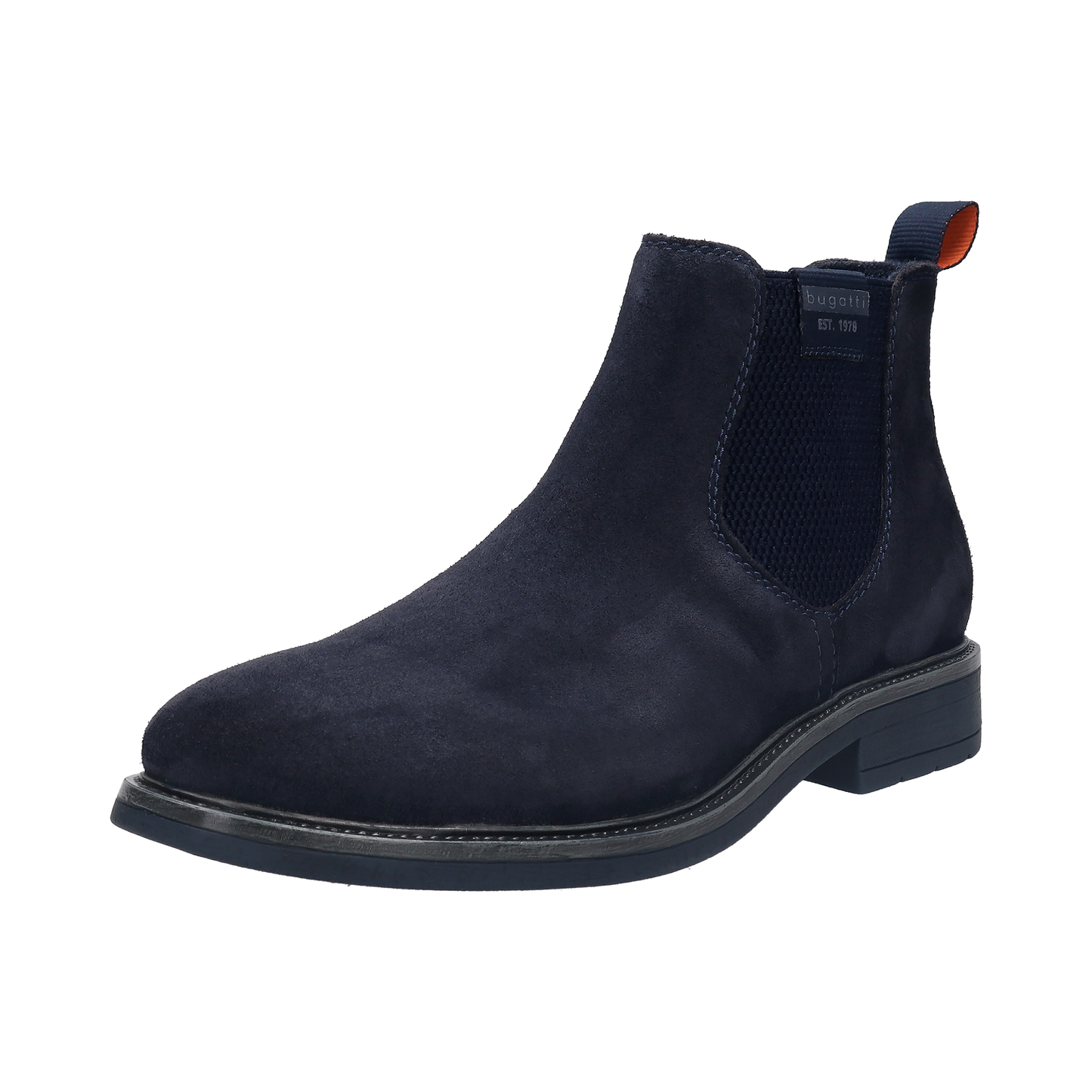 Bugatti Ladano Suede Chelsea Boot - Dark Blue