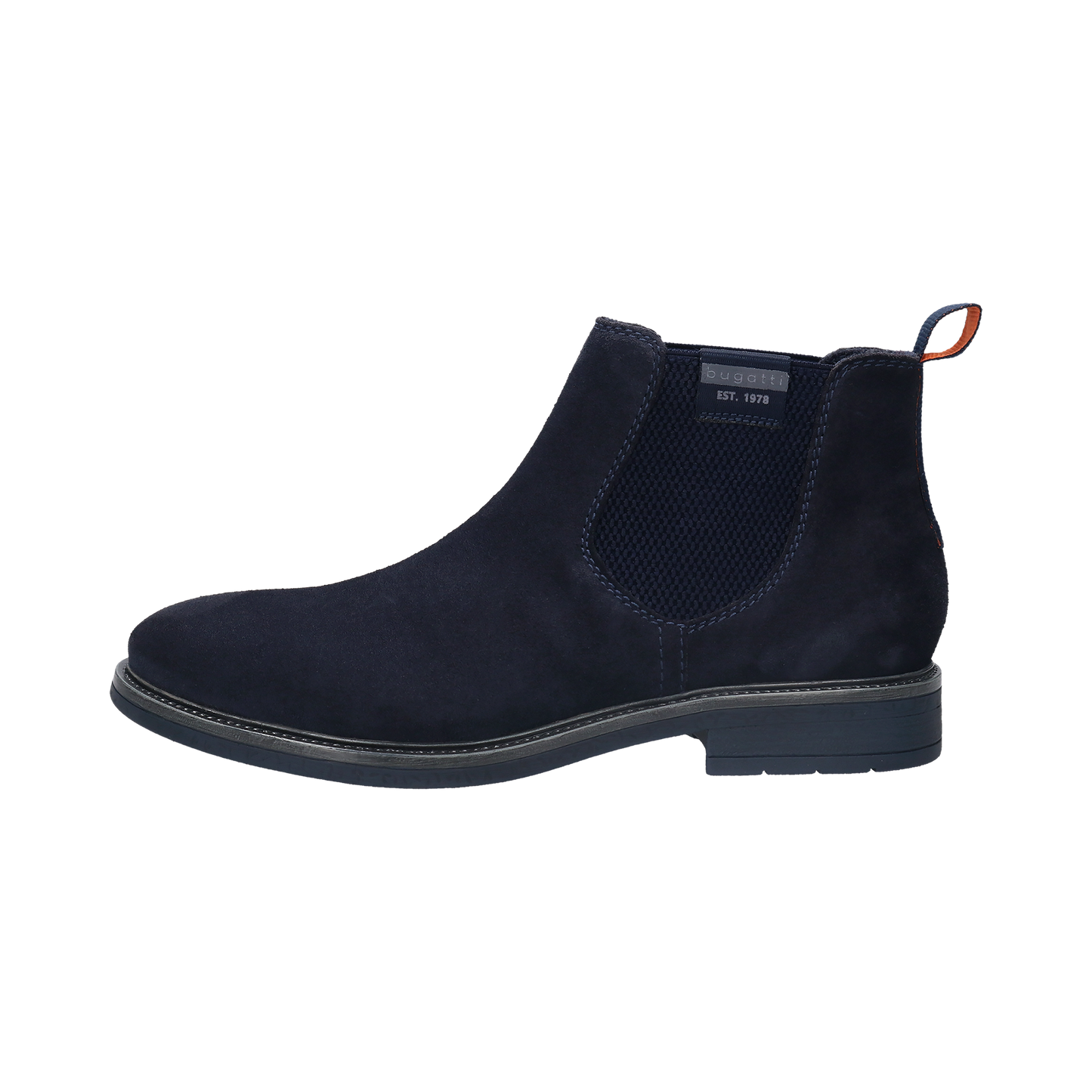 Bugatti Ladano Suede Chelsea Boot - Dark Blue