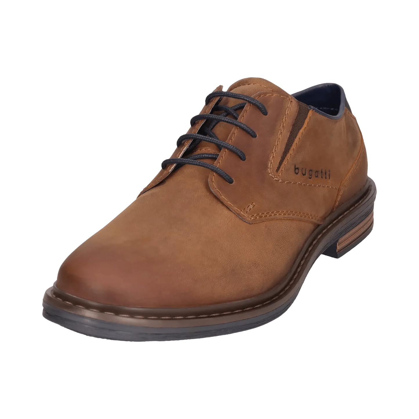 Bugatti Comfort Fit Casual Shoe - Cognac
