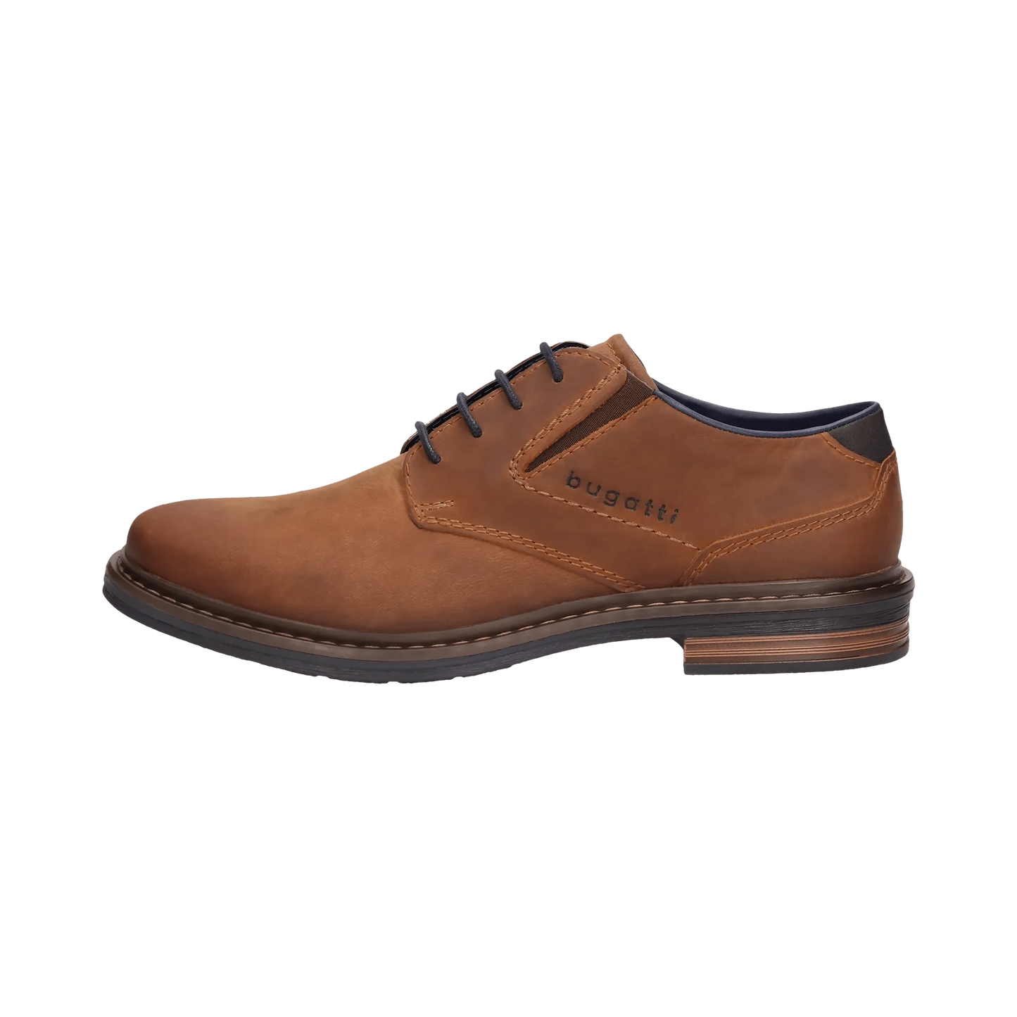 Bugatti Comfort Fit Casual Shoe - Cognac