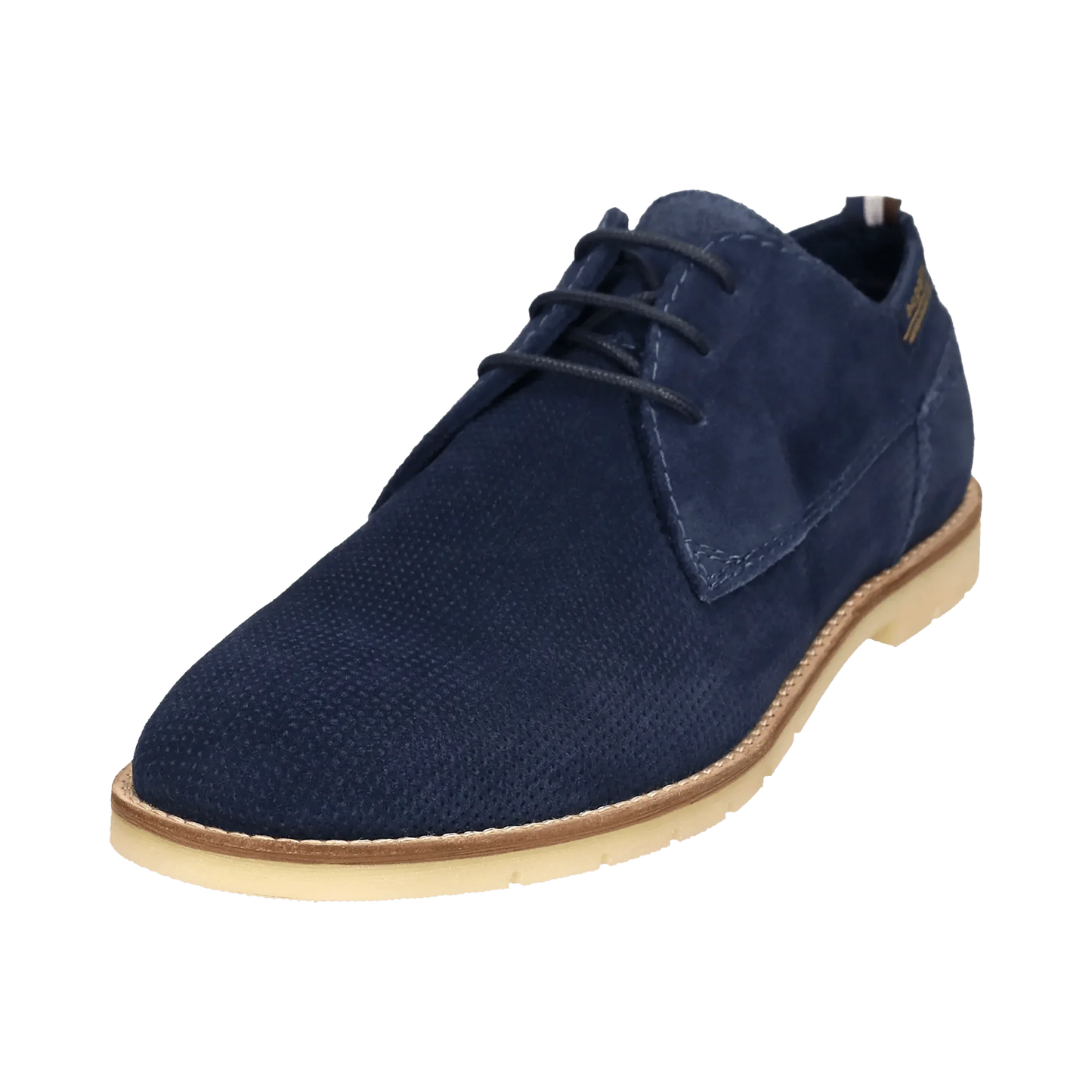Bugatti Leather Suede Shoe - Dark Blue