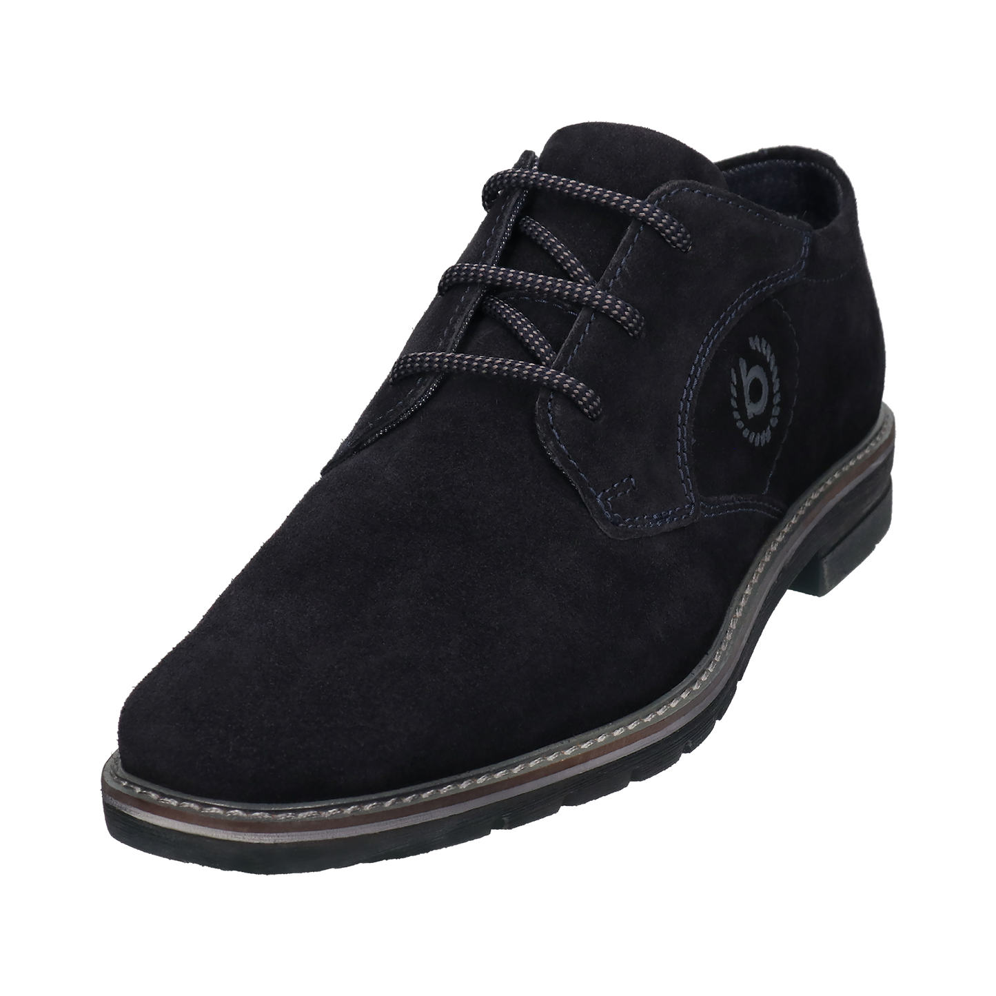 Bugatti Merlo Suede Shoe - Dark Blue