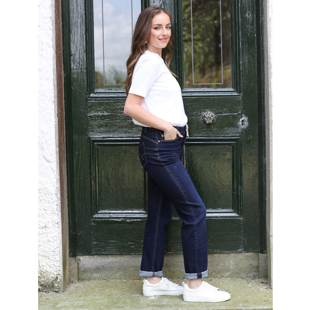 Rant&Rave Clancy Straight Jean - Dark Indigo